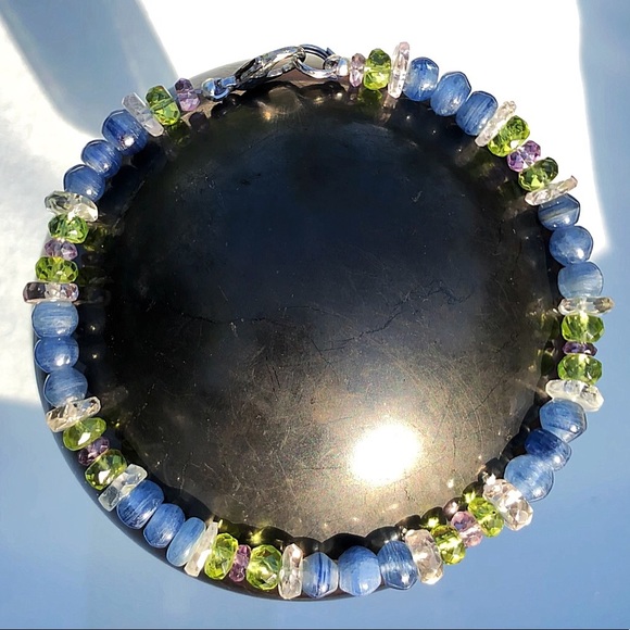 NEW! Stunning Multi-Gemstone Bracelet! - Picture 5 of 6